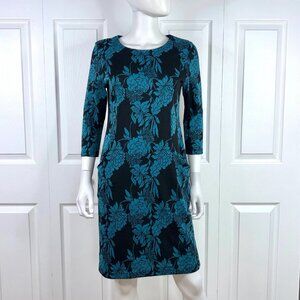 POMODORO women's floral knit dress size 6